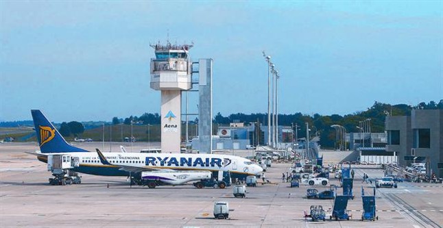 Ryanair в аэропорту Жирона