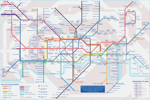Схема Лондоновскго метро
