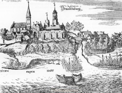 Курфюрст Фридрих в 1415 году основывает здесь маркграфство Бранденбург и правит в нем до 1440 года